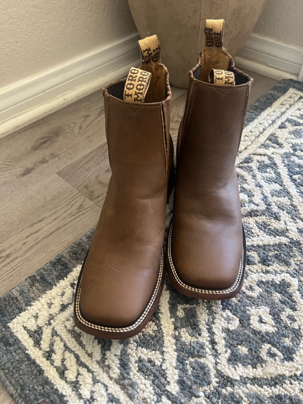 Toro Moro Men's Chelsea Leather Western Boots